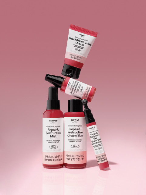 LG생활건강 글로우업 바이 비욘드 ‘세라마이드 펩타이드 영양 장벽’ 5종