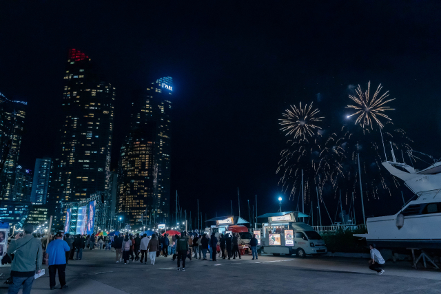 부산 촬영 스틸컷(수영만 요트경기장)
