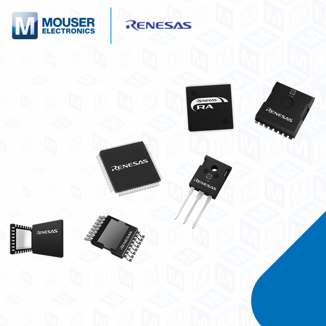 마우저, 르네사스 일렉트로닉스의 최신 기술 제공