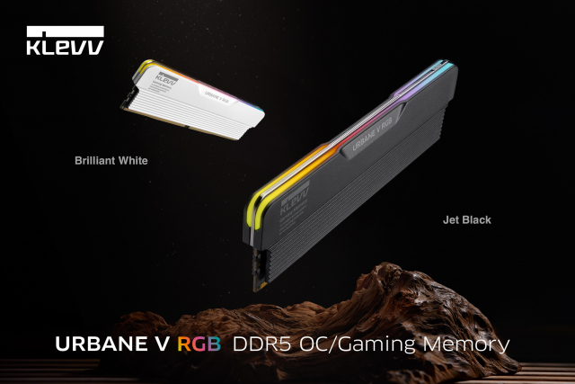 KLEVV URBANE V RGB DDR5 OC/Gaming 메모리 시리즈