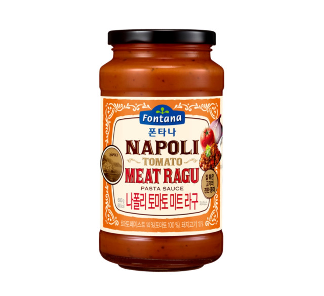폰타나 ‘나폴리 토마토 미트 라구 파스타소스’ 출시