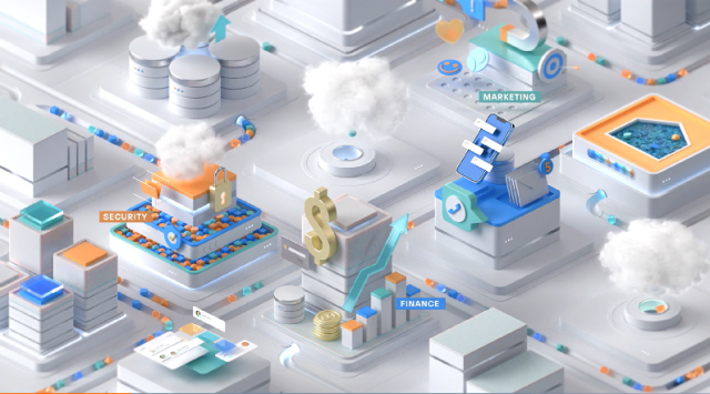 금융 서비스 기업의 62%가 적극적으로 하이브리드 접근 방식을 활용하고 있다(이미지: Cloudera 웹페이지)