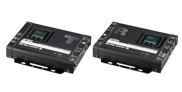 에이텐 코리아가 디지털 사이니지, 대형 비디오월, 공항·민간 관제 환경 등에서 프로페셔널 AV 인프라에 대응하는 True 4K HDMI over IP 송신기·수신기 신제품 ‘ATEN VE8962T/R’을 한국시장에 공식 출시한다