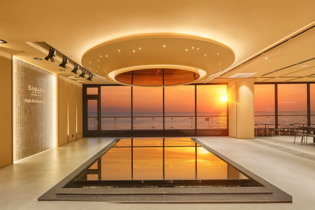 카페씨가든에서 바라보는 일출