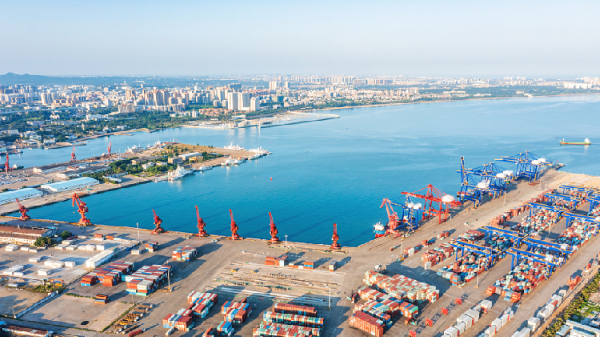 하이난 자유무역항(FTP) 전경(이미지: CGTN)