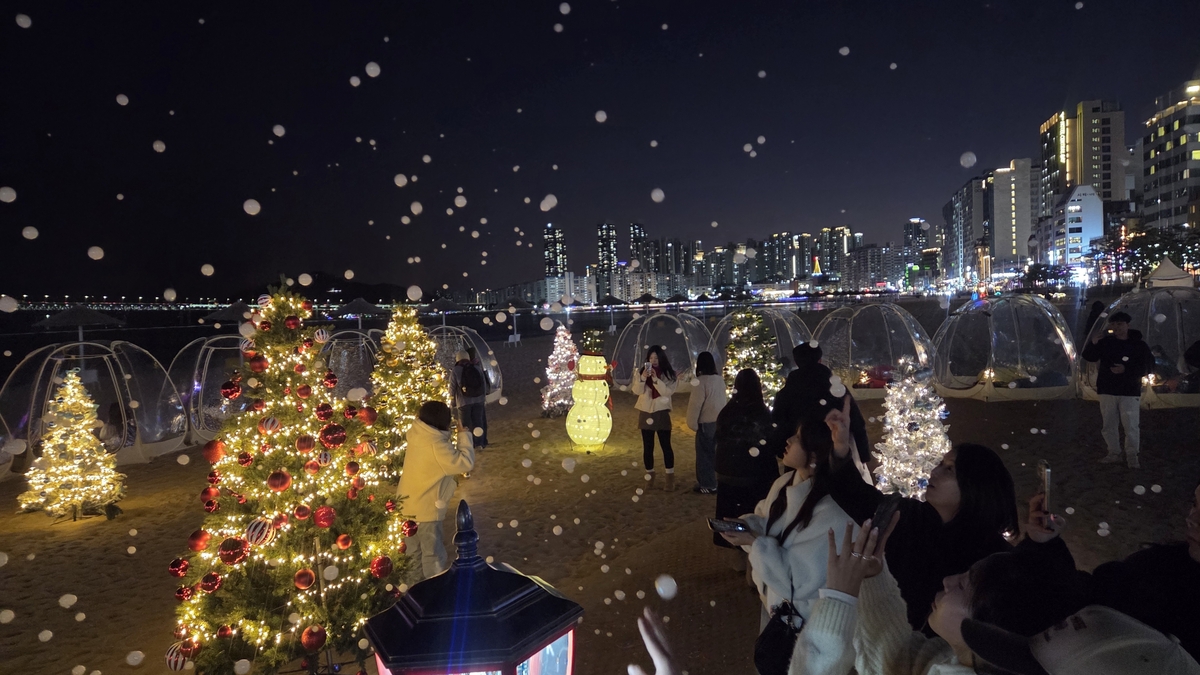부산 수영구, 광안리 겨울 바다 감성 휴식 공간 '광안리 디셈버' 운영