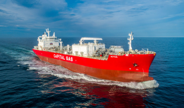 HD현대중공업이 건조한 2만2000㎥급 LCO₂운반선 ‘액티브(ACTIVE)’호