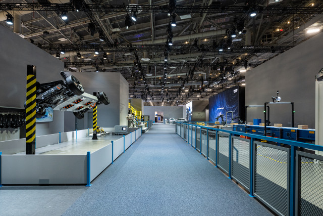 CES 2026 현대차그룹 전시관 전경