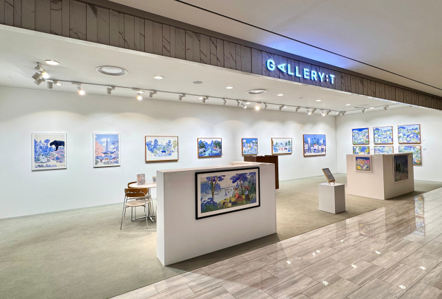 제니스 채 갤러리티 부산본점 개인전 전시 전경