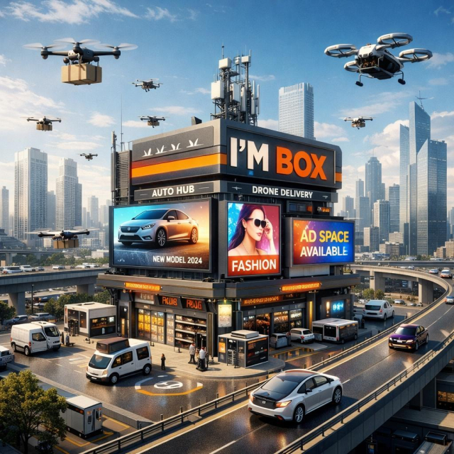 아이엠박스의 비전을 담은 이미지