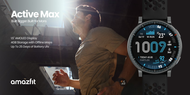 Bigger Display. Max Clarity: A 1.5″ ultra-bright AMOLED display delivers exceptional clarity in any setting—whether in the gym, outdoors, or on the move. With up to 3,000 nits of peak brightness, the screen ensures real-time stats are always easy to 