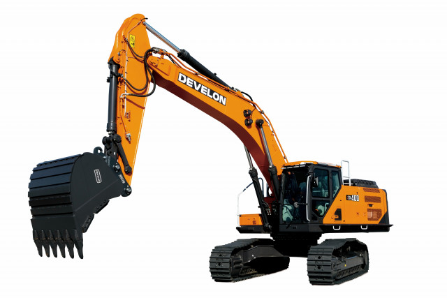 HD건설기계 디벨론 40톤급 스마트 굴착기인 DX400