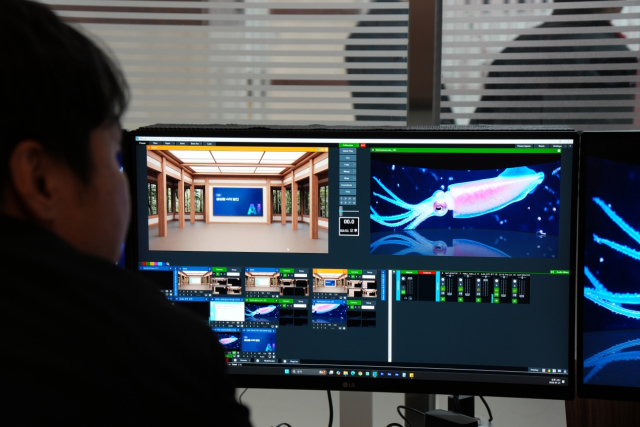 고려사이버대학교 XR 기반 CYC 스튜디오 시연