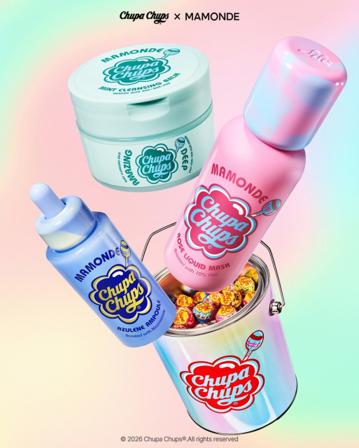 마몽드, 츄파춥스와 협업한 ‘캔디 글로우 에디션’ 출시