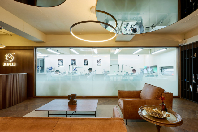 하이시간 강남 서비스센터 내부 전경