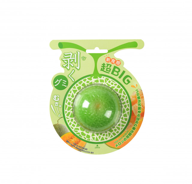 GS25와 돈키호테가 공동 개발한 ‘초BIG!무쿠점보멜론구미’ 상품