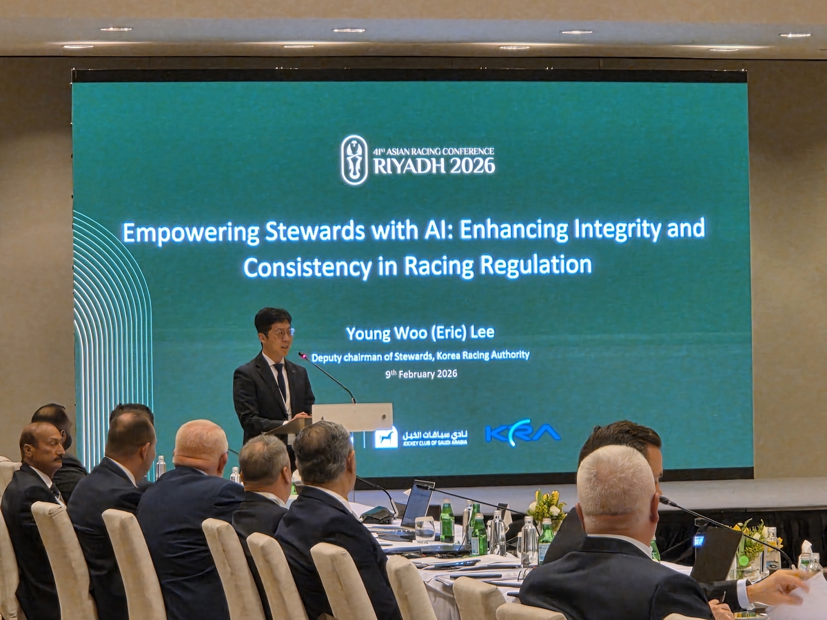 한국마사회, 국제경마심판회의서 AI 심판기술 공개…경마 공정성 새 기준 제시