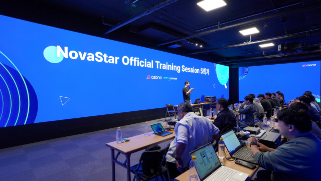 LED 전광판 전문기업 애즈원은 지난 3월 26일과 27일 양일간 본사 쇼룸에서 진행된 ‘노바스타 트레이닝 세션 5회차’를 성공적으로 마쳤다고 밝혔다