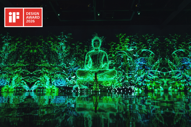 디에이미르가 태국 파타야의 상설 미디어아트 전시관 ‘PADO MEDIA ART SPACE’(사진)로 ‘iF 디자인 어워드 2026’ 미디어아트 부문 본상을 수상했다(제공=디에이미르)
