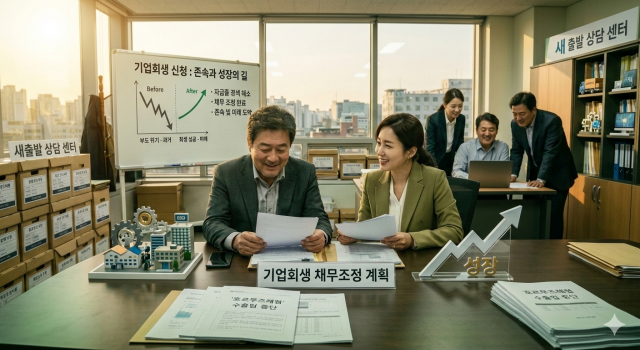 로펌 윈앤윈이 호르무즈 해협 봉쇄로 부도 위기에 봉착한 기업에 대해 회생절차가 해결책이 될 수 있다는 의견을 개진했다