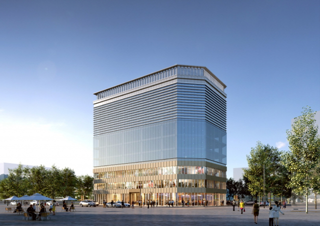 시흥시 대야동에 위치한 이비코 사옥 및 ‘TMTC’ 조감도