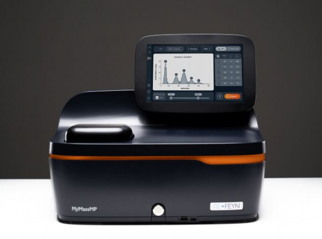 MyMassMP는 전 세계 주요 구조생물학 및 바이오치료제 연구실에서 이미 널리 사용되고 있는 Refeyn의 TwoMP 질량 광도계와 동일한 검증된 기술을 기반으로 개발됐다