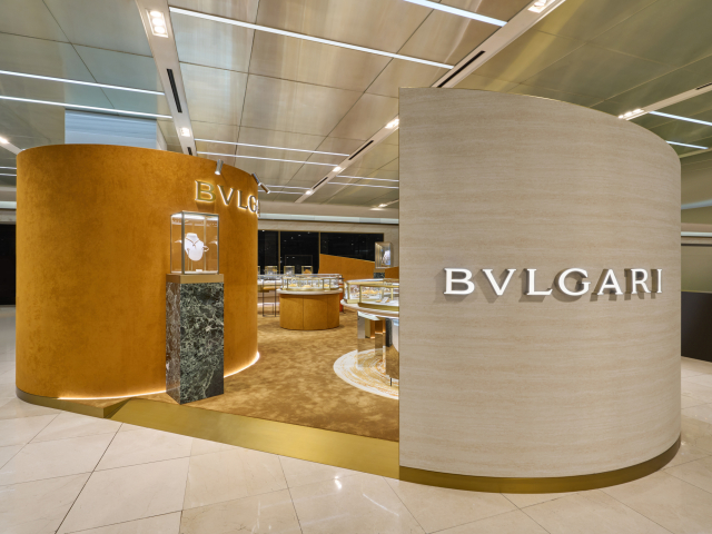 현대백화점 무역센터점 1층 팝업 스테이지 불가리 이터널리 아이코닉 팝업