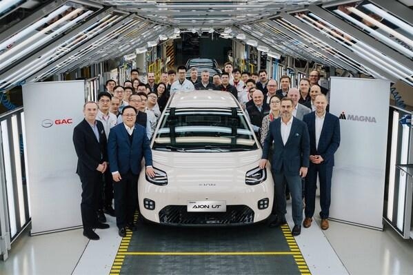 [PRNewswire] GAC, 오스트리아서 AION UT 양산 개시 및 출고 기념
