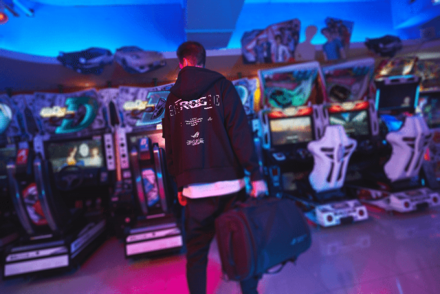 ROG 픽셀 게임 재킷