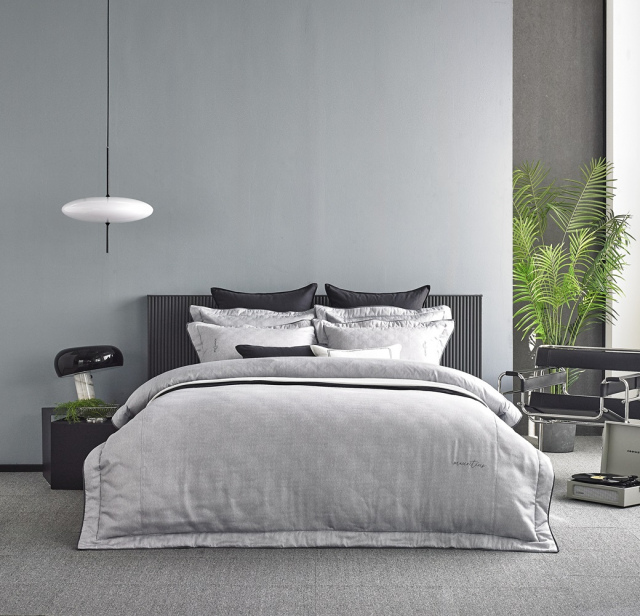 이브자리 면모달 소재 침구 ‘웨일즈 그레이’