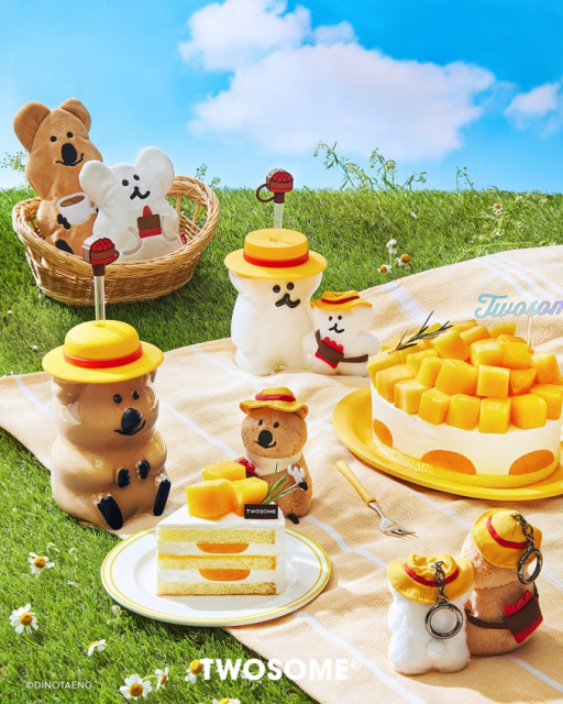 투썸플레이스, 젠지 세대 인기 캐릭터 ‘다이노탱’ 협업 한정판 굿즈 론칭