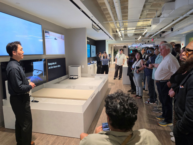 삼성전자가 15일부터 16일(현지 시간) 양일간 미국에서 가전 기술 세미나 ‘더 브리프 뉴욕(The Brief New York)’을 열고 AI 기반의 차별화된 홈 라이프스타일을 소개했다