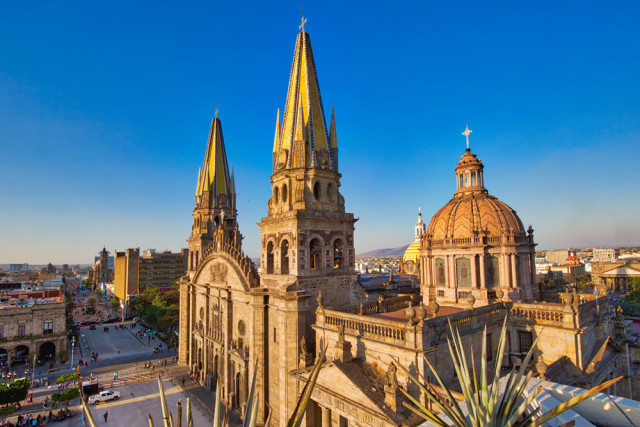 멕시코 과달라하라 대성당 전경