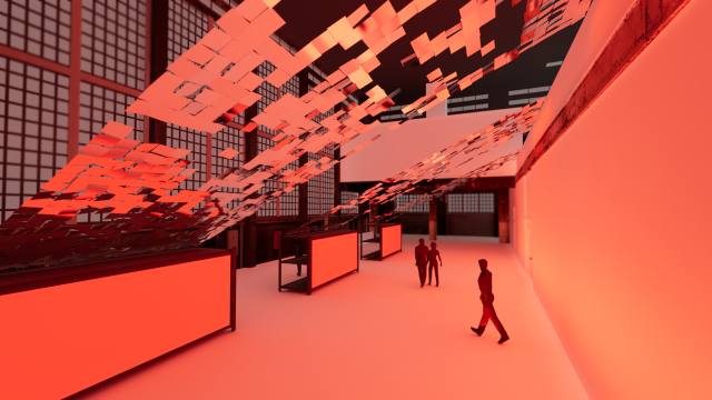 강이연 개인전 설치 작품 구성 예상도 © YIYUN KANG STUDIO