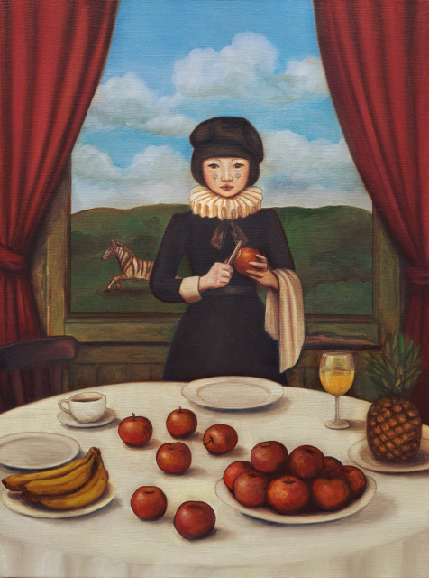 열등한 우등생, Oil on Canvas, 45.5x33.4cm, 2026