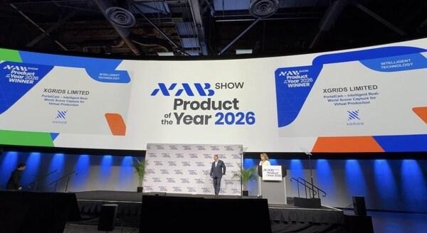 [PRNewswire] XGRIDS PortalCam, 최초로 NAB 올해의 제품상 4개 부문 한 해에 수상
