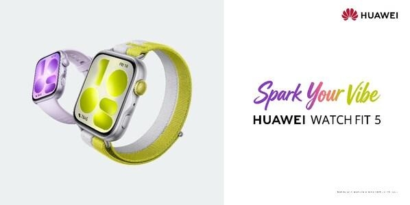[PRNewswire] HUAWEI WATCH FIT 5 시리즈: 웨어러블 기술의 현대적 우아함 재정의