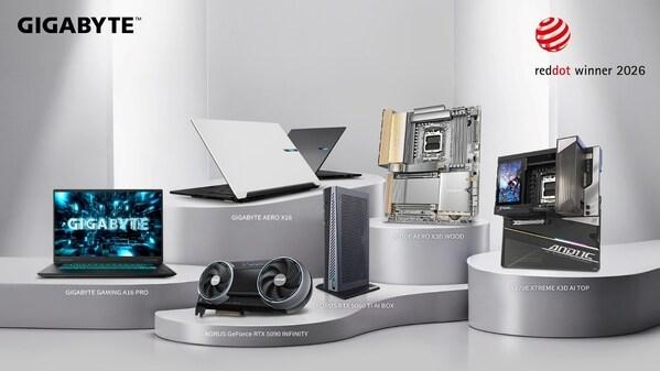 [PRNewswire] 기가바이트, AI 제품 라인업 전반에서 레드닷 디자인 어워드 수상