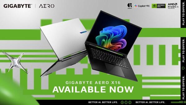 [PRNewswire] 기가바이트, AERO X16 출시