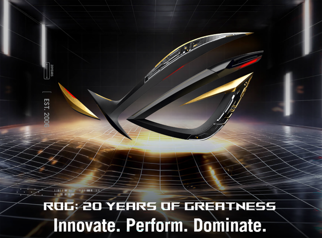 에이수스가 프리미엄 게이밍 브랜드 ROG(Republic of Gamers)의 20주년을 기념해 ‘ROG 20주년 한정판’ 라인업을 국내에 정식 출시한다
