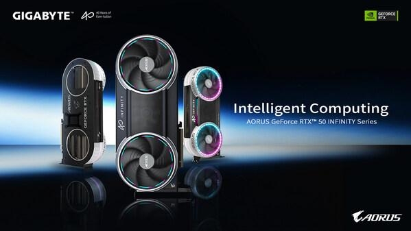 [PRNewswire] 기가바이트, AORUS GeForce RTX™ 50 INFINITY 시리즈 공개