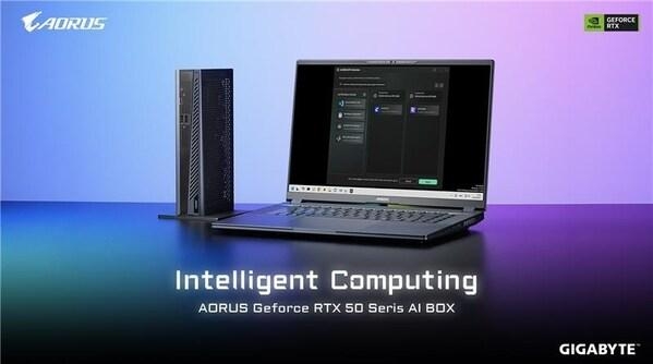 [PRNewswire] 기가바이트 AORUS GeForce RTX™ 50 시리즈 AI BOX 공개