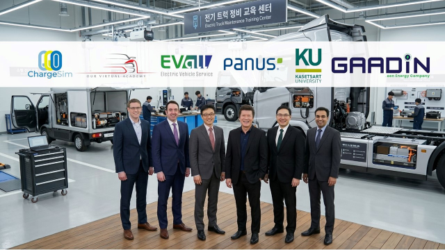 이비올은 태국 PANUS Assembly의 전기 트럭을 기반으로 이비올의 다양한 해외파트너의 솔루션을 활용하고, 전기 트럭에 필요한 종합 서비스를 제공하는 프로젝트를 소개하기 위해 공동관을 기획 및 진행했다