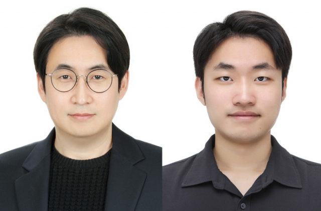이경한 서울대학교 전기정보공학부 교수(왼쪽), 박찬정 서울대학교 전기정보공학부 연구원(오른쪽)
