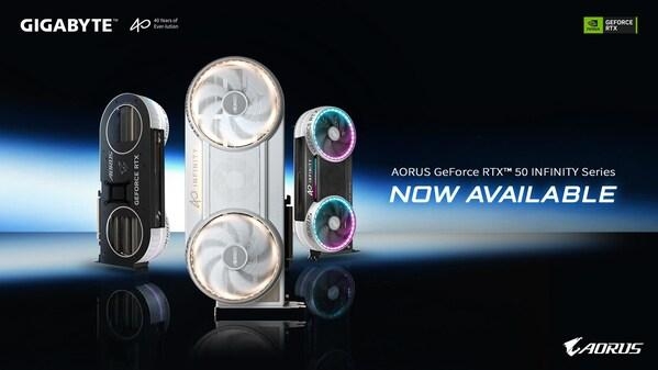 [PRNewswire] 기가바이트, AORUS GeForce RTX™ 50 INFINITY 시리즈 출시