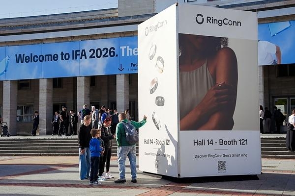 [PRNewswire] RingConn Gen 3 Smart Ring, IFA 2026에서 주목받아