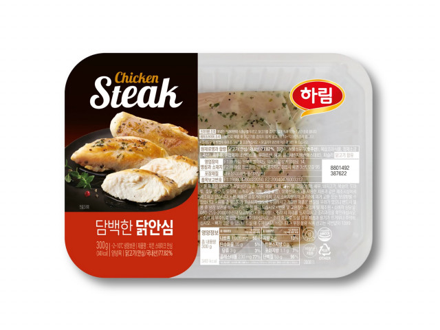 하림 신제품 ‘치킨 스테이크 담백한 닭안심’